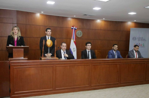 Realizaron sorteo de preopinantes Sala Civil y Comercial.