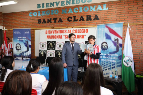 Programa Educando en Justicia culmino se agenda de actividades en Amambay.