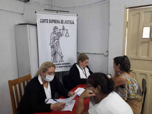 Durante la jornada fueron entrevistadas 15 internas, que pudieron actualizarse sobre su situación procesal.
