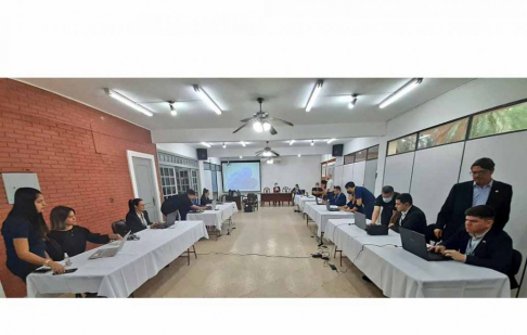 Primera jornada del test psicotécnico a postulantes de Edictos 2021 con la participación de técnicos del Poder Judicial.