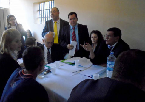 Se realizó una visita a la Penitenciaría Regional de San Pedro.