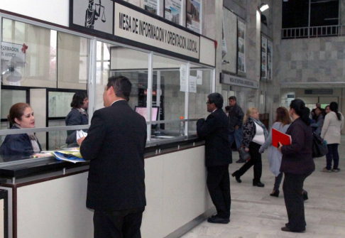 Mesa de Información y Orientación Judicial Básica.