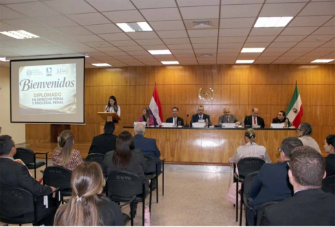Inició el Diplomado en Derecho Penal y Procesal Penal en Itapúa.