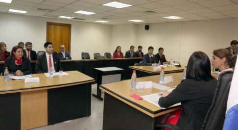 Prosiguió la jornada con tres emparejamientos en el marco  de la 7ma Edición de la Competencia Interuniversitaria de Derechos Humanos.