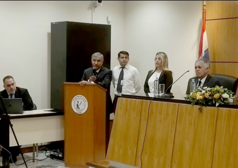 Este viernes 5 de diciembre se llevó a cabo la Rendición de Cuentas – informe de Gestión 2025, Circunscripción Judicial de Caazapá con la presencia en la mesa principal del ministro superintendente de la jurisdicción, doctor Manuel Ramírez Candia.