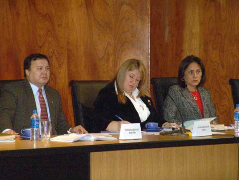 Integrantes del Tribunal de Sentencia