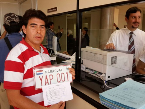 Oficina del Registro del Automotor habilitada en Horqueta.