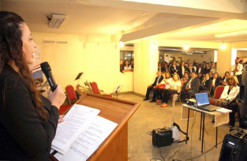 Durante el acto la directora general de los Registros Públicos, abogada Lourdes González, afirmó estar profundamente orgullosa y satisfecha con el trabajo que vienen realizando los registradores.