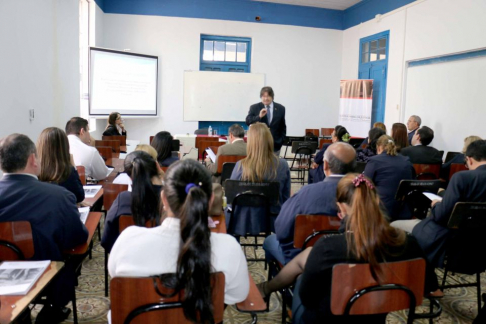 El magistrado Arnaldo Martínez Prieto tuvo a su cargo la socialización de la Acordada N° 1.024.
