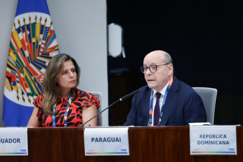 Presidente de la Corte Suprema, doctor César Diesel, participó en Encuentro de Cortes Constitucionales en Brasil.