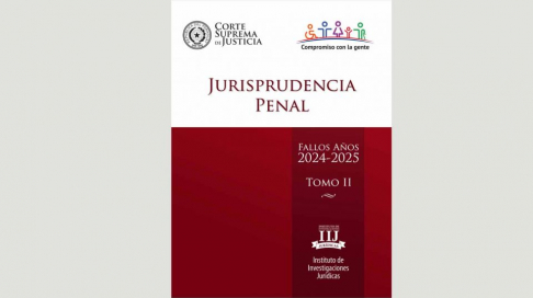 Obra Jurisprudencia Penal Tomo II se encuentra disponible en formato físico.