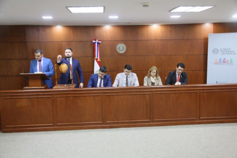 Sorteo de preopinantes de la Sala Constitucional.