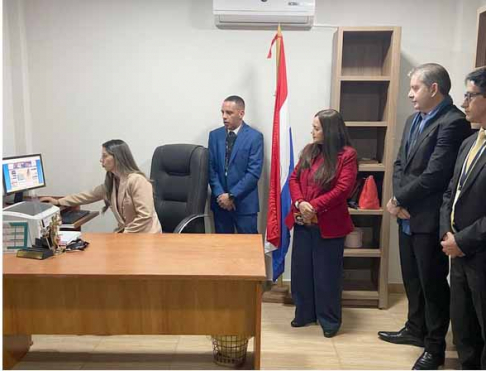 Juzgados de Paz de Yasy Cañy y Corpus Christi ya operan electrónicamente.