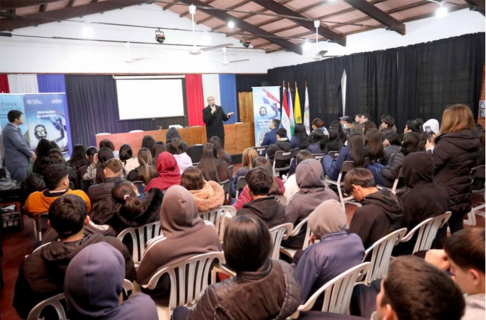 La actividad fue encabezada por el presidente del Consejo de Administración de Cordillera, magistrado Carlos Cabriza Ríos.