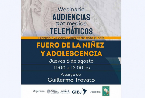 Webinario sobre Niñez y Adolescencia será hoy