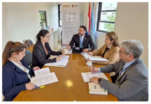 Coordinan mecanismos para agilizar la inscripción de aeronaves declaradas en comiso a favor del Estado.