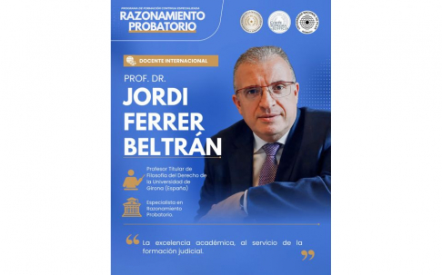 Corte Suprema declaró de interés institucional el I Seminario Internacional de Formación Continua sobre Razonamiento Probatorio.