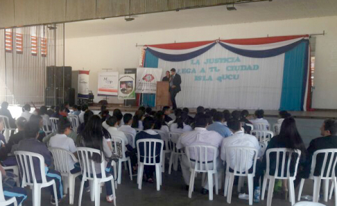 Víctor Alfonso Fretes Ferreira, magistrado del fuero de la Niñez y la Adolescencia de Cordillera.
