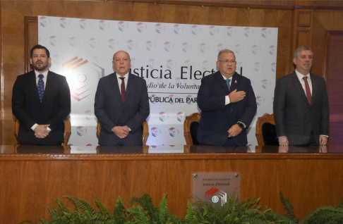 Presidente Diesel participó del acto oficial de proclamación de representantes de abogados ante Consejo de la Magistratura.