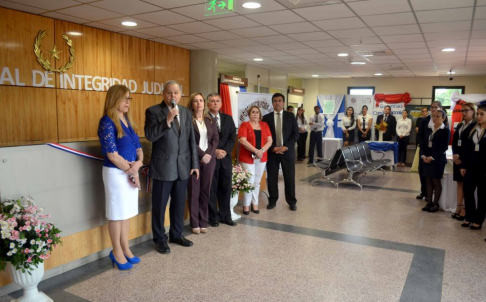 En Caazapá dan a conocer gestión jurisdiccional y administrativa durante la Semana de la Integridad