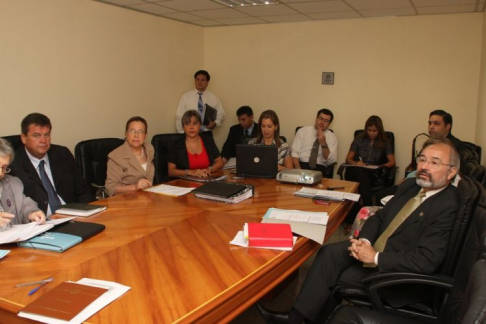 Jueces y directores se reunieron para seguir con el análisis del Manual de Procedimientos