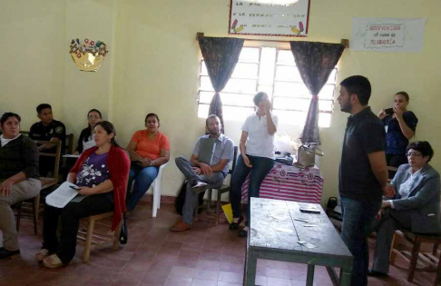 Las autoridades del Consejo de Administración de la Circunscripción Judicial de Guairá acompañaron días pasados el proyecto “Paraguay Okakuaa”