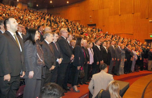 Ministros de CSJ participaron del lanzamiento de "Estrategia Integral para la Protección de la Familia"