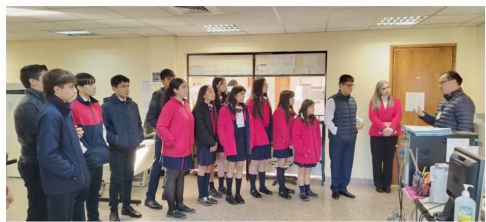 Alumnos conocieron servicios del Palacio de Justicia de Encarnación.