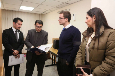 Prosiguen recorridos por juzgados Penales de Sentencia de la Capital.