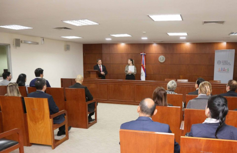 Corte Suprema coordina acciones para el desarrollo del 17.° Concurso de Mérito y Oposición para Notarios y Escribanos Públicos