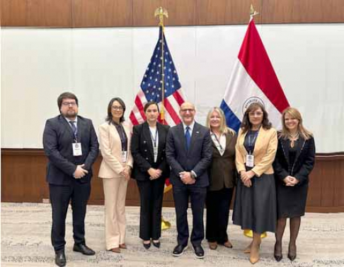 Jornada de capacitación intensiva para jueces especializados  en sede de la Embajada de los Estados Unidos en Paraguay. 