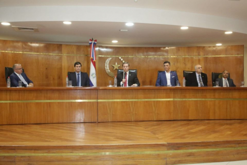 El presidente de la CSJ doctor Alberto Martínez Simón resaltó el aporte de la Escuela de Girona y del Prof. Dr. Jordi Ferrer Beltrán al desarrollo del razonamiento probatorio.