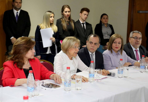 Ministra de la Corte doctora Alicia Pucheta.
