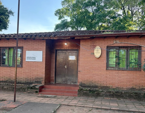 Fachada del Juzgado de Paz de Quyquyhó.