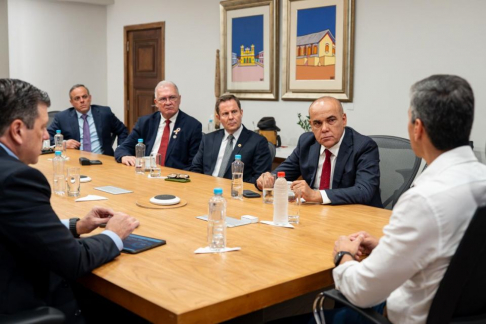 Presidente Martínez Simón participó de reunión del Consejo Nacional Anticorrupción.