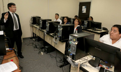 Prosiguen las capacitaciones en  Microsoft Excel para funcionarios del área administrativa y jurisdiccional.