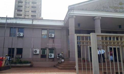 Sede del Palacio de Justicia de Ciudad del Este.