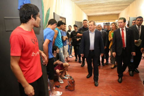 Ministros supervisaron la Penitenciaría de Concepción.