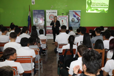 Educando en Justicia: Charla educativa promueve valores y derechos en Cerrito.