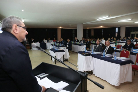 Vicepresidente de la máxima instancia judicial Dr. Antonio Fretes.