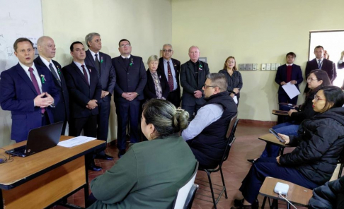 Ministros superintendentes de Cordillera desarrollaron jornada de trabajo institucional.
