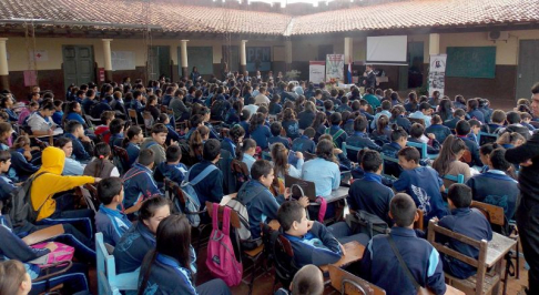 La actividad se desarrollará en ocho instituciones educativas del departamento de San Pedro. (Foto archivo)