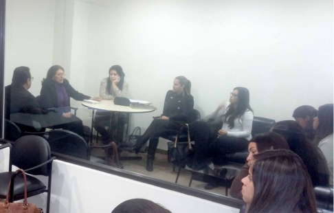 La actividad fue en el juzgado de la ciudad de Luque.