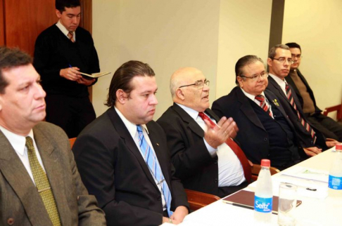 El ministro de la máxima instancia judicial doctor Sindulfo Blanco participó de la presentación de la propuesta de implementación de herramientas informáticas en Central.