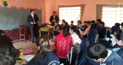 Actividades educativas desarrolladas por los facilitadores judiciales.