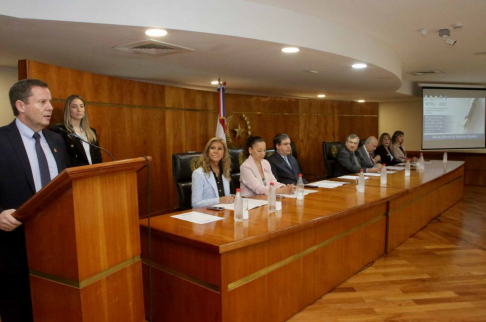 Presidente de la Corte Suprema de Justicia, doctor Alberto Martínez Simón