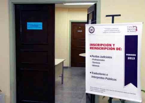 El plazo para la inscripción y reinscripción de los peritos judiciales se extiende hasta este 29 de noviembre.