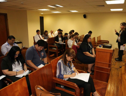 Culminó el curso taller sobre “Cómo manejar el estrés en el ámbito laboral” para funcionarios de la Dirección de Infraestructura Física.