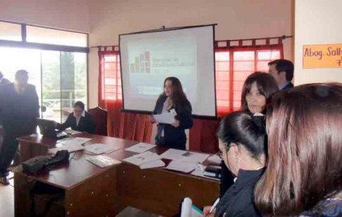 Las jornadas de capacitación se realizaron en las Circunscripciones Judiciales de San Pedro, Canindeyú, Cordillera, Alto Paraná, Misiones y Boquerón.