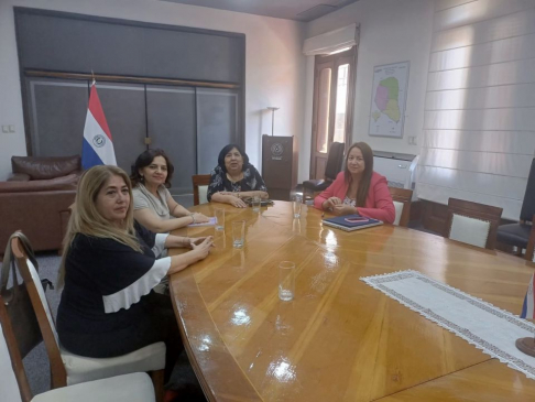 Reunión interinstitucional en el marco del informe sobre trata de personas.